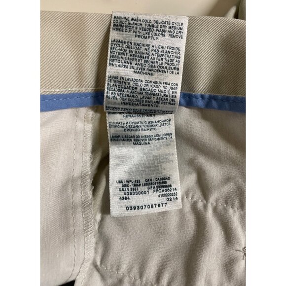 Dockers Men's Signature Khaki Slim Fit D1 Flat Front Pants 34x30 - Picture 9 of 9